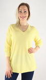 Vero Moda Sweater Newlexsun long lemon - Women's knitwear - 130117 - 1