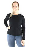 Vero Moda Shirt Paula, black - Women's long sleeved shirts - 129707 - 1