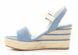 Marco Tozzi women's wedge sandals 28380-42 jeans - Women's sandals - 136077 - 2