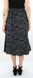 Only wrap skirt Long black/may flower - Skirts - 136167 - 2