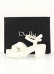 Duffy women's sandals 97-09060 white - Women's sandals - 136177 - 2