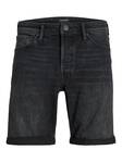Jack&Jones men's denim shorts Chris Original black - Men's shorts and capri - 136307 - 1