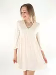 Vila tunic / dress V-neck eggnog - Dresses and tunics - 136337 - 1