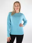 Vero Moda women's sweater Caribbean sea - Women's knitwear - 136777 - 1