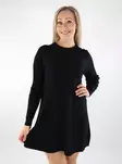 Only short knitted dress Cable black - Women's knitwear - 136937 - 1