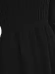 Only short knitted dress Cable black - Women's knitwear - 136937 - 3