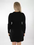 Only short knitted dress Cable black - Women's knitwear - 136937 - 2