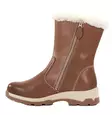 Migant leather ankle boots with grip soles L920-58 tan - Women's ankle boots - 137387 - 2