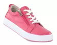 Andrea Conti women's genuine leather sneakers 00690030084 coral - Women's sneakers - 138517 - 1