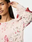Pieces floral dress Midi pink tulle/flowers - Dresses and tunics - 138847 - 4
