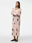 Pieces floral dress Midi pink tulle/flowers - Dresses and tunics - 138847 - 3
