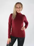 JDY Women's Turtleneck Shirt New Turtleneck Cabernet - Women's long sleeved shirts - 139067 - 1