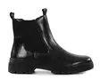 Tamaris women's ankle boots 25436-41 black leather - Tamaris ankle boots - 139107 - 2
