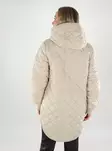 Vila women's Coat Hooded feather gray - Women's light jackets - 139137 - 2