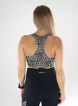 Only Play sports bra Daisy2 black/leo - Women's sports bra - 139287 - 2