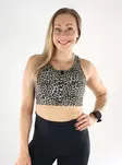Only Play sports bra Daisy2 black/leo - Women's sports bra - 139287 - 1