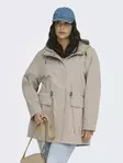 Only Carmakoma women's plus size jacket Parka string - Women's light jackets - 140197 - 1