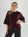 Only women's sweater Pullover 3/4 port royale - Women's knitwear - 141487 - 1