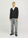 Jack&Jones men's cardigan Knit black - Men's knitwear - 136907 - 2