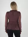 JDY Shirt JDYELSA LIDE L/S SMOCK TOP – Huckleberry - Women's long sleeved shirts - 141797 - 2