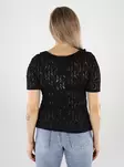 JDY t-shirt lace black - Women's T-shirts - 141087 - 2