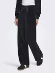 JDY Women's Velour Pants Vida Velvet Black - Women's trousers - 139967 - 1