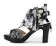 Laura Vita women's high-heeled sandals Hicao 09 dorian - Women's sandals - 138257 - 2