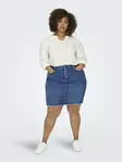 Only Carmakoma Shirt cloud dancer - Women's long sleeved shirts - 135697 - 3