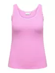 Only Carmakoma Top begonia pink - Women's tank tops - 140807 - 1