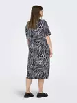 Only Carmakoma plus size stretch dress alloy/zebra - Dresses and tunics - 138347 - 4