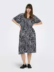 Only Carmakoma plus size stretch dress alloy/zebra - Dresses and tunics - 138347 - 3