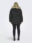 Only Carmakoma Jacket New Ellan hood black - Women's winter jackets - 134757 - 3