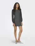 Only glitter dress with bow tie detail black/harlekin - Dresses and tunics - 137567 - 2