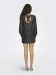Only glitter dress with bow tie detail black/harlekin - Dresses and tunics - 137567 - 3