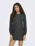 Only glitter dress with bow tie detail black/harlekin - Dresses and tunics - 137567 - 1