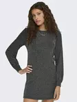 Only glitter dress with bow tie detail black/harlekin - Dresses and tunics - 137567 - 4