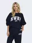 Only women's Sweatshirt Club navy blazer - Women's hoodies and colleges - 137667 - 2