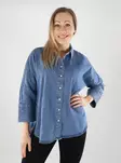 Only women's shirt 3/4 medium blue - Women's shirts and blouses - 139927 - 1
