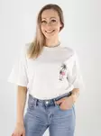 Only organic cotton t-shirt cloud dancer/pink sand - Women's T-shirts - 141057 - 2