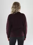Only Knit ONLCAMILLA O-NECK L/S PULLOVER winetasting/melange - Women's knitwear - 141567 - 2