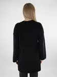 Only women's cardigan Rib Loose black - Women's knitwear - 137537 - 2