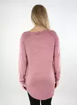 Only women's long sweater mesa rose - Women's knitwear - 137617 - 2