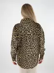 Pieces women's dress shirt black/leopard - Women's shirts and blouses - 137597 - 2