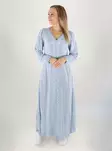 Pieces dress cashmere blue/ditsy flow - Dresses and tunics - 141027 - 1