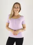 Pieces T-Shirt SS TOP Pastel Lilac - Women's T-shirts - 141317 - 1