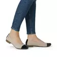 Rieker Ballerinas 51998-60 beige kombi - Ballerinas - 137757 - 5