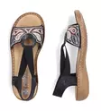 Rieker women's sandals 608B4-00 black - Rieker women`s sandals - 138227 - 3