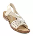 Rieker women's sandals 608B5-90 metallic - Rieker women`s sandals - 138187 - 1