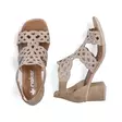 Rieker women's sandals 64773-61 beige - Rieker women`s sandals - 138307 - 3