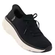 Skechers women's wide-soled sneakers 150105/BKTN D'LUX WALKER 2.0 - THRILL MOVEMENT black/tan - Skechers women`s sneakers - 138067 - 1